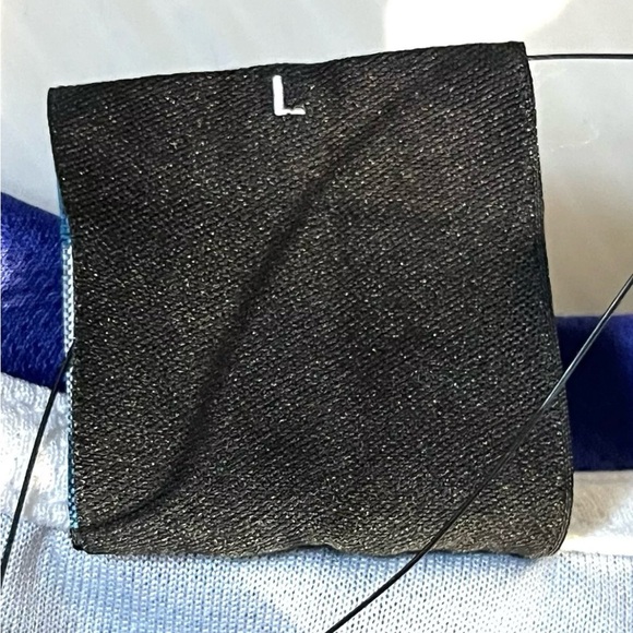 FIJI Men’s Size Large All Over Tribal Palm Tree Flag Print Jersey Shirt Blue NWT - Picture 8 of 12